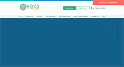 Desktop Screenshot of novaeyecarecenter.com